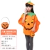 Trang phục Halloween quần áo bí ngô cho trẻ em và người lớn bộ đồ bí ngô mẫu giáo biểu diễn múa trang phục hóa trang cha mẹ và con cái 