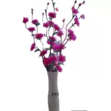 Цветочный цветок ручной работы 8 крупных ветвей материала мешки шелковой сеть цветочного материала песня Willow Pole Flower Room Декоративный цветочный кондиционер рядом с