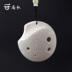 Ocarina 6 lỗ tầm trung C vòng sinh viên trẻ em mới bắt đầu giới thiệu sáu lỗ AC giai điệu đơn giản Tai Chi trắng nứt - Nhạc cụ dân tộc sáo ngọc Nhạc cụ dân tộc