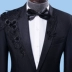 Bộ đồ vest nam 2019 mới phiên bản Hàn Quốc của Hàn Quốc đẹp trai tổ chức lễ cưới trang phục chú rể - Suit phù hợp Suit phù hợp