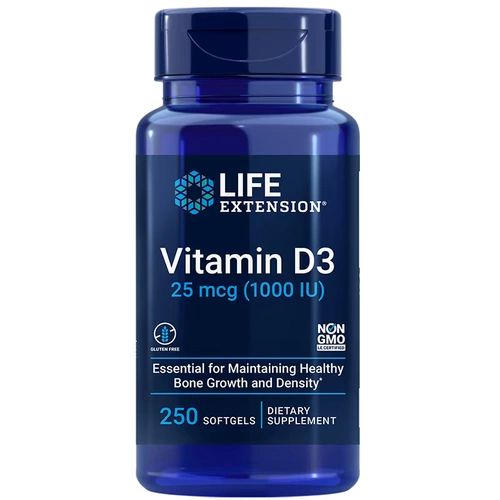 Прямая почтовая почта Американская оригинальная расширение срока службы Активный витамин D3 Капсулы 1000IU 90