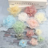 Брендовое ретро ханьфу ручной работы, аксессуар для волос, заколка для волос, подарочная коробка, декоративные цветы, DIY