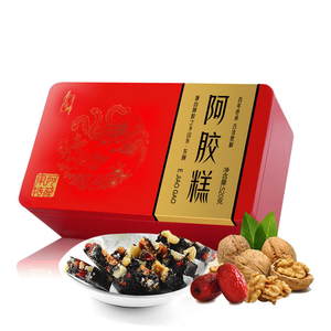 铁盒山东东阿红枣枸杞阿胶固元糕500g