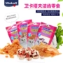 Wei Ta Kraft Cat Snack Cat Meat Dải Short Blue Cat Kitten Pet Cat Molar Chicken Soft Silk Canxi 50g thức ăn cho chó mèo