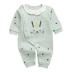 Quần áo trẻ em quần áo trẻ sơ sinh onesies bông cổ áo romper mùa xuân mô hình của bông len bé onesies Áo liền quần