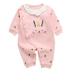 Quần áo trẻ em quần áo trẻ sơ sinh onesies bông cổ áo romper mùa xuân mô hình của bông len bé onesies Áo liền quần