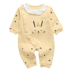 Quần áo trẻ em quần áo trẻ sơ sinh onesies bông cổ áo romper mùa xuân mô hình của bông len bé onesies Áo liền quần