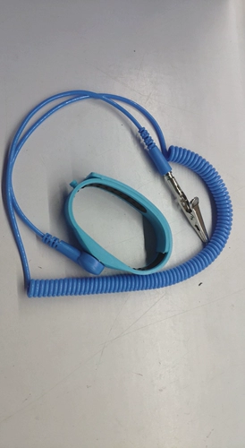 Красный желтый синий силиконовый антистатический браслет, 2.4м