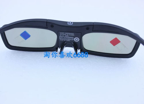 Новые Sharp Original An-3dg50 Shutter Bluetooth 3D очки с 50S1A U1A UE20A UE30A