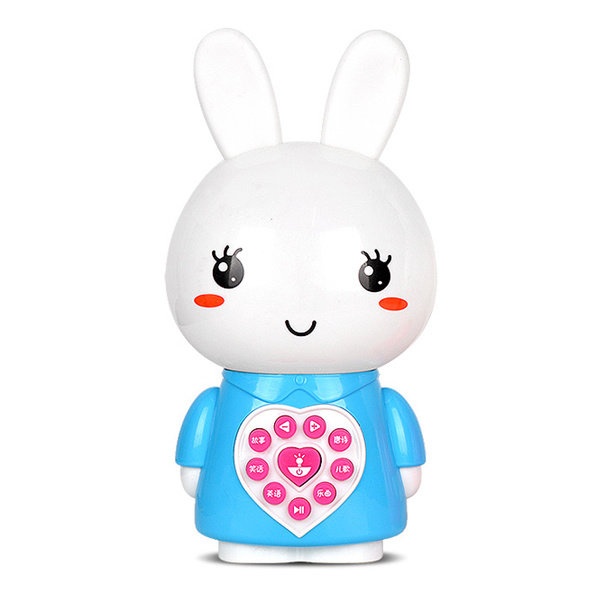 贝贝兔儿童早教机玩具 三岁以上宝宝智能故事机触摸发声迷你小兔