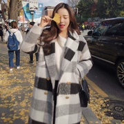 Mùa thu đông 2019 mới Áo len kẻ sọc của phụ nữ Hàn Quốc Áo len mỏng mỏng cỡ lớn - Áo Hàn Quốc