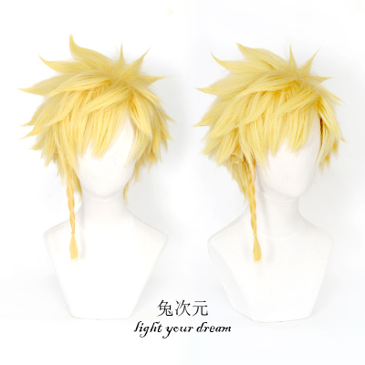 taobao agent Hell Ya Zuo Stealing COS COS wig thickened anti -tingling braid shape short hair