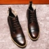 Châu âu và Hoa Kỳ giày của nam giới retro màu Martin khởi động England cao để giúp bình thường giày của nam giới da khởi động khởi động xu hướng khởi động