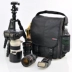 Ba lô chụp ảnh một vai dung lượng lớn Ống kính ba chiều lớn Máy ảnh DSLR Nikon D810D750D7200D500 - Phụ kiện máy ảnh kỹ thuật số