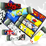 4 hộp quà tặng Quần boxer cotton cho nam Doraemon Phim hoạt hình mùa hè gợi cảm mồ hôi thoáng khí
