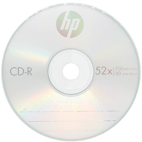 HP HP CD-R 700MB 52X Burner Blank CD MP3 Music CD 10P Инсталляция может быть записан CD CD