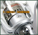 Волфки короли рыбалки Raptors Textile Колесо морское рингджи Кольцо Fun Falm Darm Asian Full Metal Fiel Phile Whenea Wheel