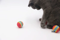 Прыгучий мяч, игрушка, кот, 4 см