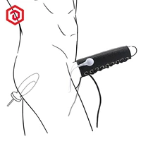 Электрик анальный штепсельный пенис обложки мужчин используют SM Masturbation Pulse Sext Tools для настройки взрослых расходных материалов