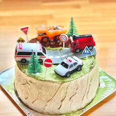 Свеча 现货日本采购tomica姜饼形宝宝立体汽车数字派对男孩创意生日蜡烛