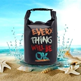 Свежая пляжная водонепроницаемая сумка для плавания с разделителями, сумка для хранения подходит для мужчин и женщин, спортивная сумка, упаковка, снаряжение, надевается на плечо