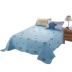 Bông trải giường ba mảnh chần đơn giản chần che bằng giường đơn giản cotton mảnh duy nhất 1.8 1.5 mét bốn mùa bao phủ ga giường đơn Trải giường