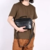 Cổ 2019 mới bằng da nam túi đeo vai Messenger túi đeo đầu lớp da bình thường phiên bản Hàn Quốc của xu hướng ba lô - Túi của con người cặp laptop Túi của con người