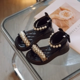 Сандалии, летняя обувь для принцессы с бантиком, в корейском стиле, подходит для подростков, мягкая подошва