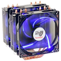 Применимо /Intel E5-2683 V3 CPU 2011 X58 x79 x99 Материнская тепловая труба 12 см вентилятор