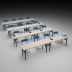 Bàn gấp bàn dài nhân viên đào tạo bàn hoạt động bảng dải hội nghị bàn học dài bàn máy tính bàn - Bàn bàn xếp Bàn
