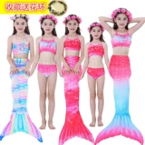 Новая русалка хвост русалка купальника для девочек русалка русалка