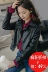 Da của phụ nữ áo khoác 2018 mùa xuân và mùa thu ngắn xe gắn máy áo khoác Hàn Quốc casual pu leather Slim là mỏng chic cổng gió Quần áo da