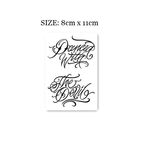 Цветочная девушка девушка татуировка a5 diablo рука рука -кука