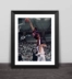 Người hâm mộ bóng rổ khung ảnh quà tặng Curry James Owen Durant Kobe truyền thuyết chữ ký đồ trang trí mặt dây chuyền