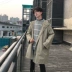 Áo mới mùa thu áo gió nam mùa thu áo dài Hàn Quốc thanh niên đẹp trai áo khoác lỏng lẻo thủy triều