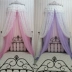 Princess Crown giường ren giường rèm gạc vòm lưới tòa án Hàn Quốc trang trí đám cưới rèm giường Bed Skirts & Valances