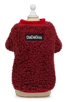 Обе ноги бархатный вайн красный