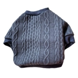 Английская-ду-ду-баго причудливая одежда падает, и зима сгущенная сплошная толстая толстая собачья рубашка Corgi Средняя собака одежда для домашних животных