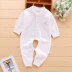 Mùa xuân và mùa hè mới cho bé quần áo cotton cotton mùa xuân và mùa hè Tóc bông bé mùa thu dày phần romper áo khoác mỏng - Áo liền quần quần lót trẻ em Áo liền quần