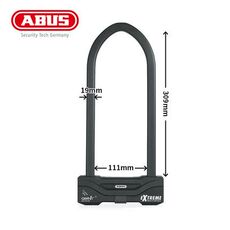 велозамок 車迷辰abus granit59摩托车u型锁本田400cc防盗安全大锁踏板车锁