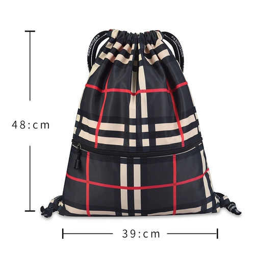 Рюкзак, спортивная сумка через плечо, баскетбольный мешочек для путешествий, сумка для хранения, на шнурках