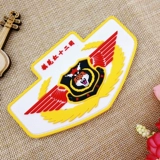 Силиконовая нарукавная повязка из ПВХ, значок на липучке, делается под заказ