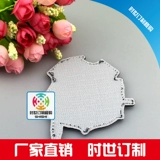 Нарукавная повязка на липучке из ПВХ, рюкзак, нашивка, с печатью вашего логотипа