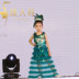 Xin chào vào loạt màu xanh hoang dã bất tử của trẻ em trang phục váy công chúa váy catwalk màu xanh lá cây chủ nhà lớn váy công chúa cho bé Váy trẻ em