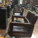 Столковое кресло для парикмахерского магазина ретро -хар