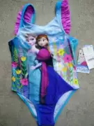 Đồ bơi trẻ em nổ tung Đồ bơi nữ một mảnh trong bộ đồ bơi trẻ em lãng mạn băng cô gái áo tắm Aisha Princess