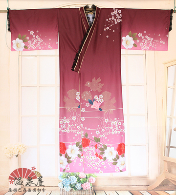 taobao agent Dream Kingdom and sleeping 100 prince cherry blossom Monthly Beauty cosplay kimono