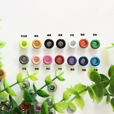 Люверсы 鸡眼扣气眼铆钉彩色鸡眼扣喷漆空心铆钉鞋带眼帆布扣安装工具套装