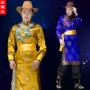 Mông cổ quần áo nam dành cho người lớn 2018 new robe thiểu số quần áo biểu diễn múa dịch vụ cuộc sống Mông Cổ váy cưới áo nam