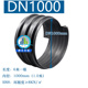 ống nước mềm phi 21 HDPE Double -wall Ripple Tube Thép Vành đai PE Nâng cao ống giữa Tường vướng ống nước chịu nhiệt ống nước chịu nhiệt